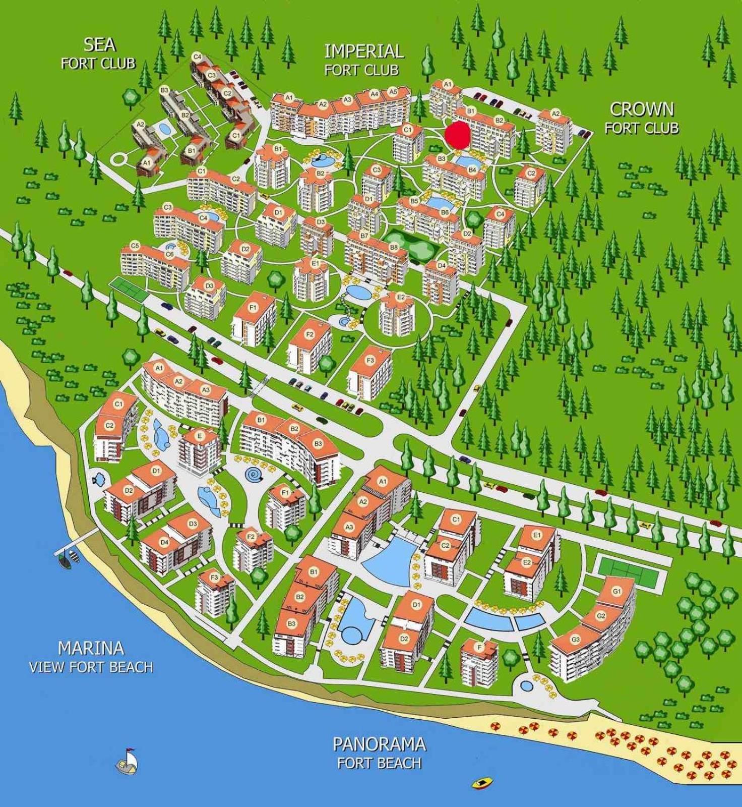 Sea View Panoramic Apartments, Fort Noks Crown Club Sveti Vlas Værelse billede